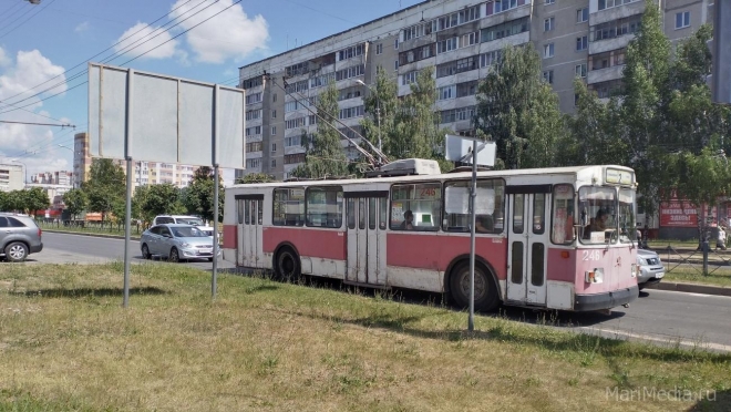 В Йошкар-Оле временно изменена схема движения троллейбусов №№ 6, 7, 8, 10