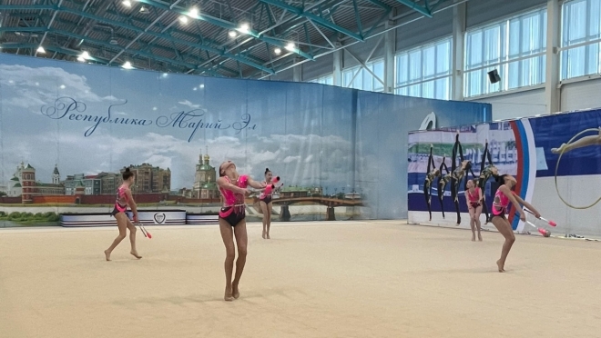 В Йошкар-Оле соревнуются гимнастки