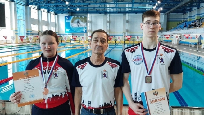 Марийские пловцы заняли верхние места пьедестала на Чемпионате и Первенстве России