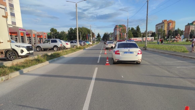 В Медведево водитель иномарки сбил 6-летнего велосипедиста