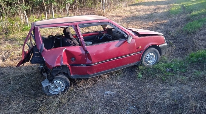 На трассе «Йошкар-Ола — Уржум» водитель иномарки врезалась в «Оку»