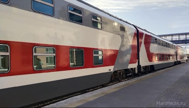 В феврале пустят дополнительные поезда из Москвы в Йошкар-Олу