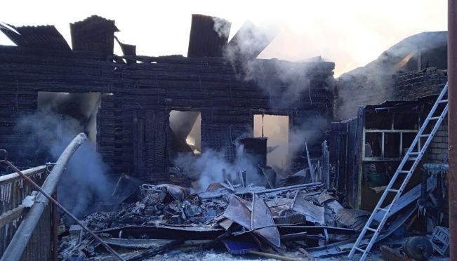 В Красногорском на пожаре погибли люди