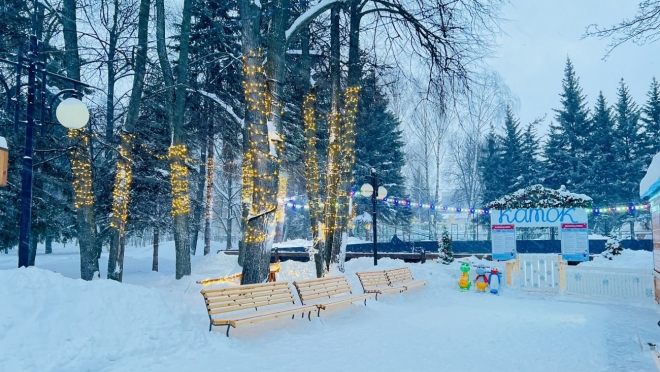 Сегодня каток в ЦПКиО работает последний день