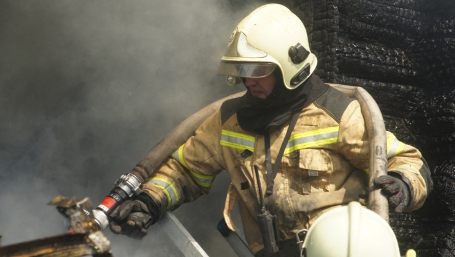 В пожаре в Горномарийском районе пострадал мужчина