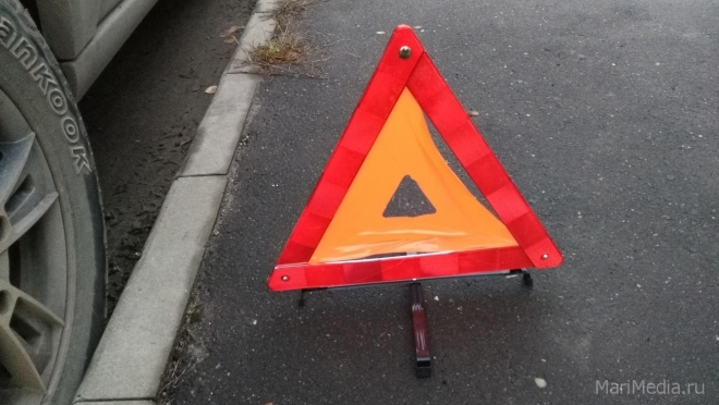 В Медведево водитель Kia сбил человека и скрылся