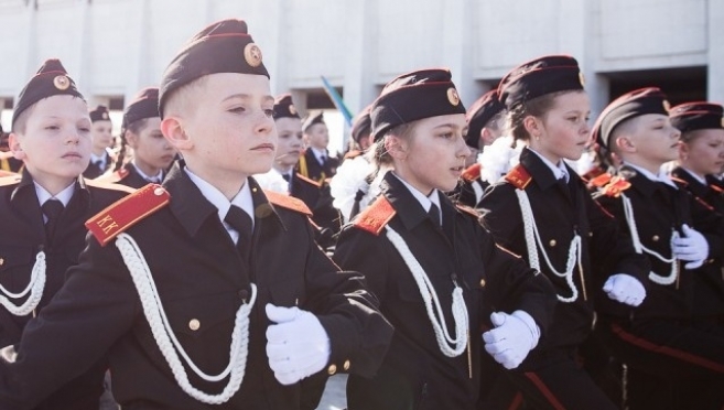 В Пензенской области кадеты называют учителей «господами»