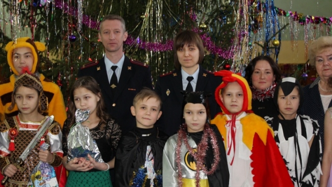 «Полицейский Дед Мороз» посетил  Косолаповскую школу-интернат