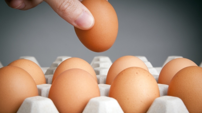 В магазинах не успевают менять ценники на яйца
