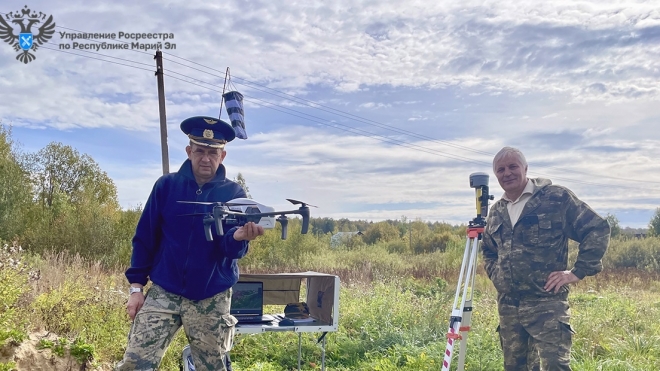 Жители Медведевского района заметили БПЛА