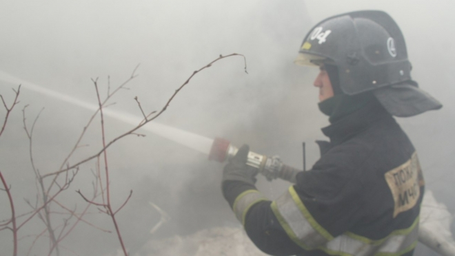 В Йошкар-Оле 14 пожарных тушили горящую котельную