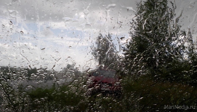В Марий Эл ожидаются грозы, ливни, сильный ветер