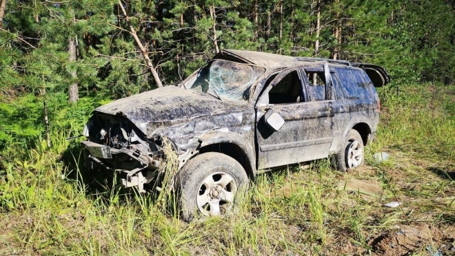 ДТП — водитель Mitsubishi получил тяжёлые травмы