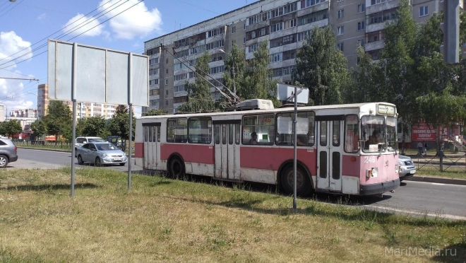 В Йошкар-Оле временно изменена схема движения троллейбусов №№ 2, 8