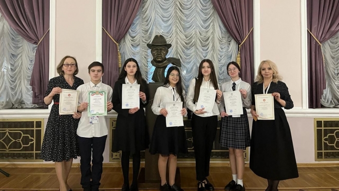 Школьники Марий Эл проверили знания на олимпиаде по татарскому языку в Казани