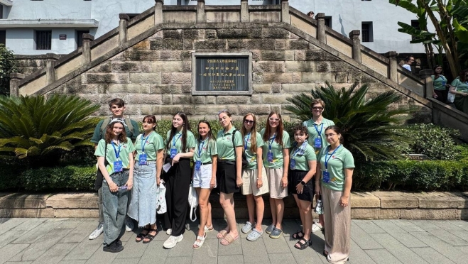 Делегация Марий Эл принимает участие на молодёжном форуме «Волга – Янцзы» в Китае