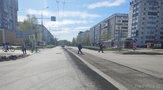 В Йошкар-Оле 29-30 апреля будет запрещено движение по нечётной стороне улицы Петрова