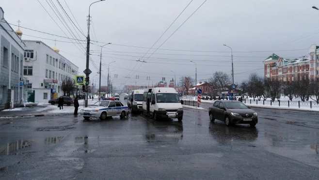 В Йошкар-Оле столкнулись две маршрутки