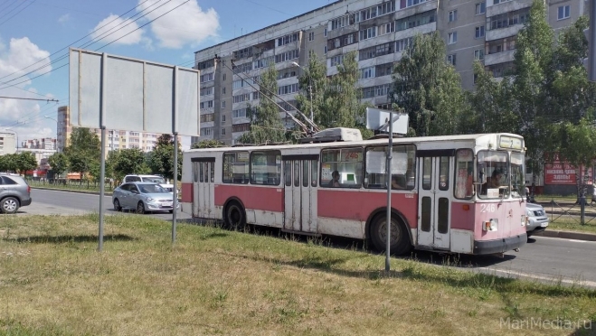 В Йошкар-Оле поменяется схема движения некоторых троллейбусов