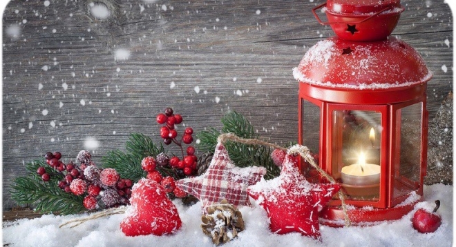 Новогодняя открытка своими руками