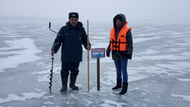 Лёд на реках Марий Эл остаётся ненадёжным
