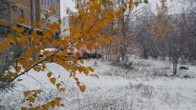 Жителей северных и восточных районов Марий Эл порадовал первый снег