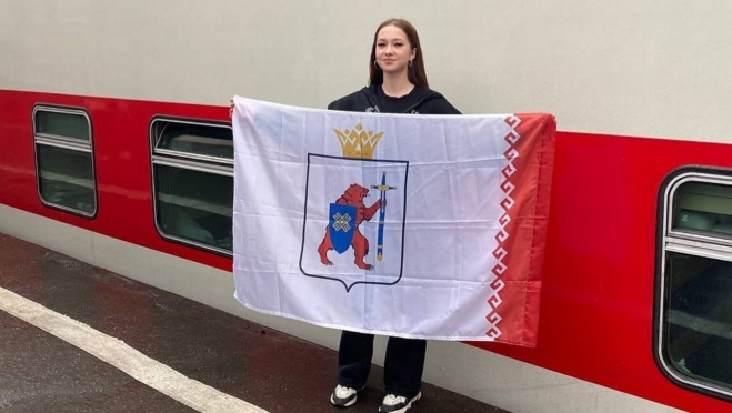 Школьница из Марий Эл отправилась на «Поезде памяти» в путешествие по двум странам