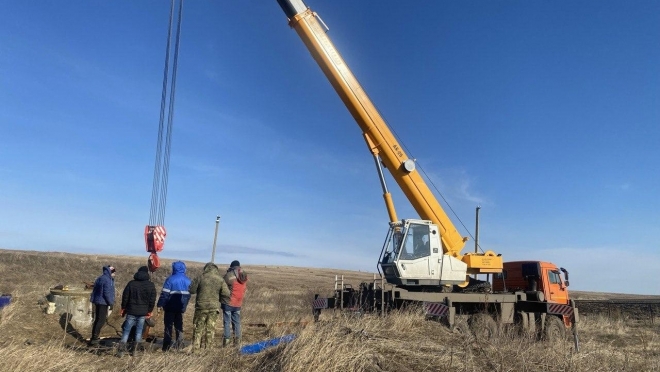 Автокран из Марий Эл помогает коммунальщикам Запорожской области