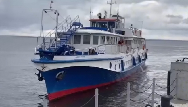 В Марий Эл теплоход «Добрый» перешёл на осеннее расписание