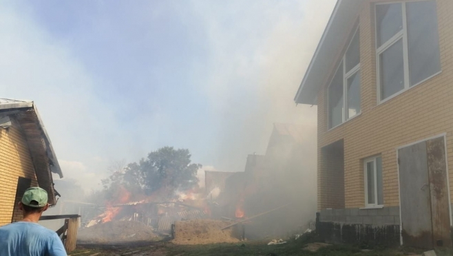 Два человека получили травмы на пожарах в Марий Эл