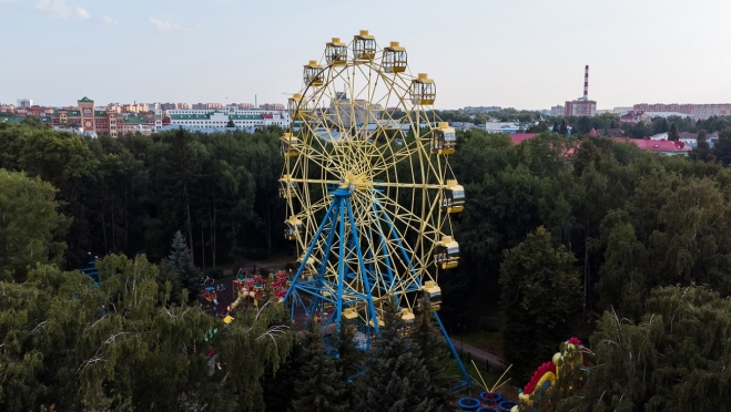 В Йошкар-Оле временно не работают аттракционы парка культуры и отдыха