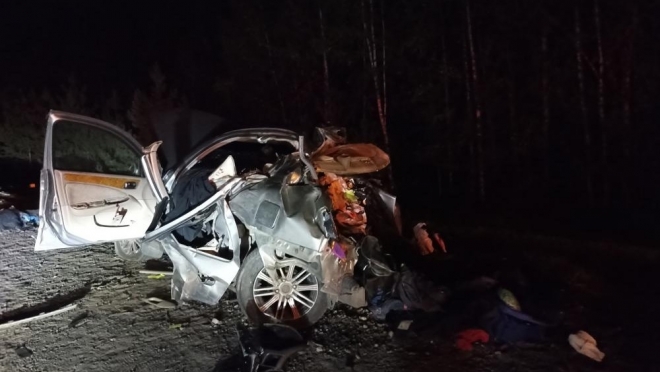 В смертельном ДТП на Казанском тракте погибли пассажиры Nissan Bluebird