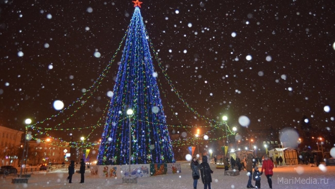 В центре Йошкар-Олы новогодние перекрытия начнутся утром 31 декабря