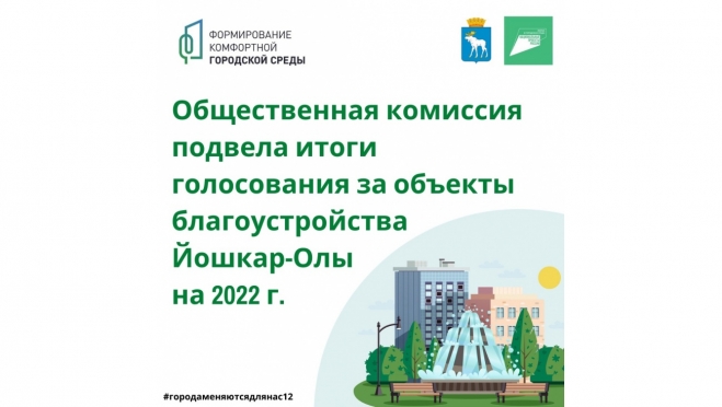 Йошкаролинцы выбрали территории для благоустройства в 2022 году