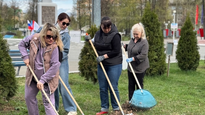 Йошкар-Ола присоединилась к субботнику «Зелёная Россия»
