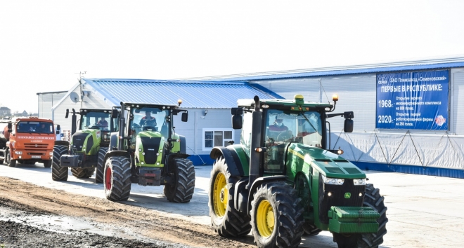 Ранние весенние работы на полях ведутся практически во всех районах Марий Эл