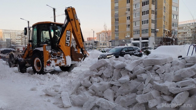 В Йошкар-Оле утверждён график уборки дворовых территорий