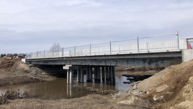 По отремонтированной части моста через Руйку запустят движение