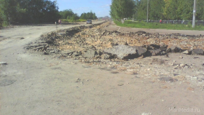 В Горномарийском районе ремонт дорог обернулся уголовным делом