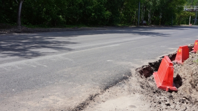 В Йошкар-Оле ремонт улицы Машиностроителей ведётся в рамках нацпроекта «БКД»