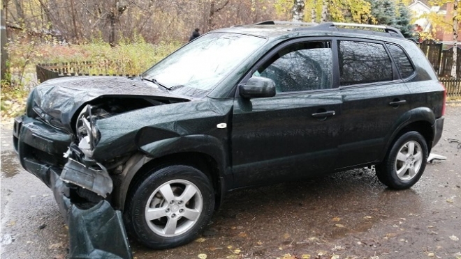 В Волжске столкнулись две Hyundai, пострадала 7-летняя девочка