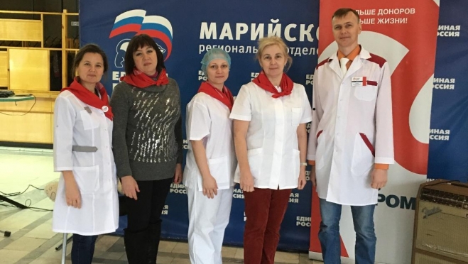 В Йошкар-Оле прошла донорская акция «Река жизни»