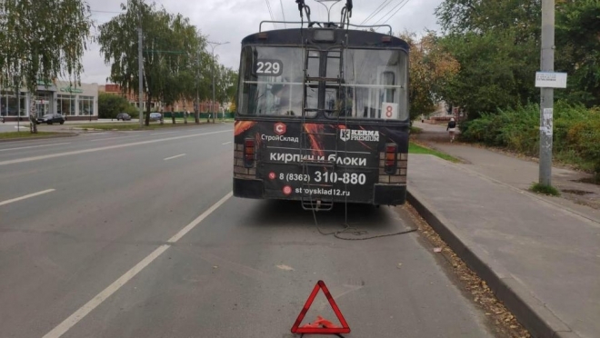 Йошкаролинка получила травмы в троллейбусе