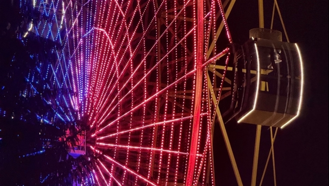 Йошкар-олинское колесо обозрения участвует в конкурсе «Хрустальное колесо — 2025»