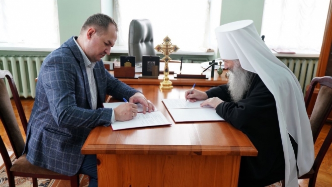 Йошкар-Олинская епархия и филиал фонда «Защитники Отечества» подписали соглашение