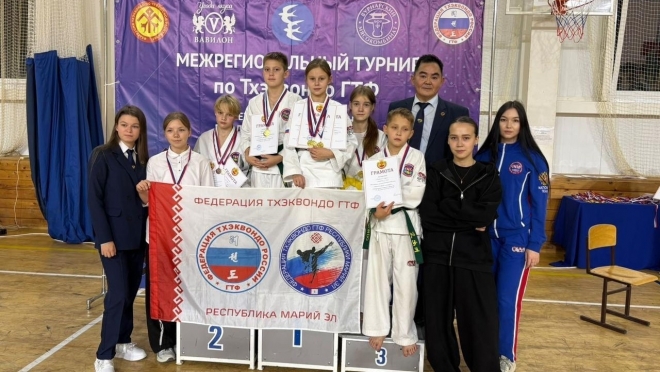 Команда Марий Эл привезла 13 медалей с межрегионального турнира по тхэквондо