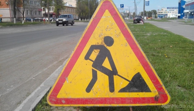 В Йошкар-Оле очередное перекрытие улицы К. Маркса