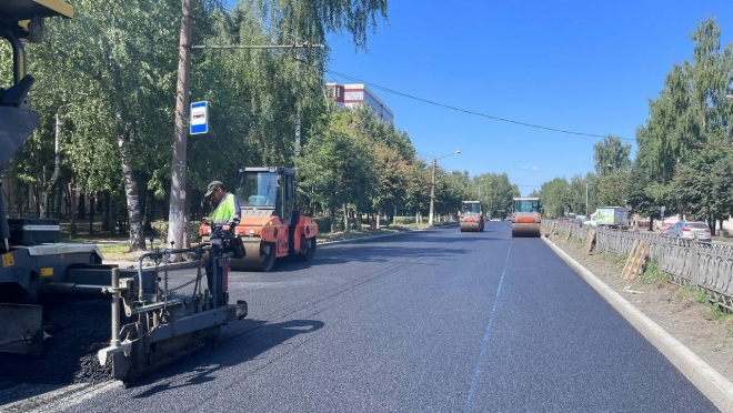 В Йошкар-Оле отремонтировали девять улиц по нацпроекту, на очереди ещё две
