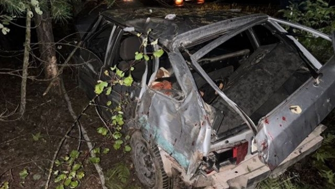 В Марий Эл трое молодых людей попали в больницу после ДТП