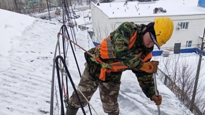 В мэрии Йошкар-Олы напомнили про расчистку крыш от снега и льда